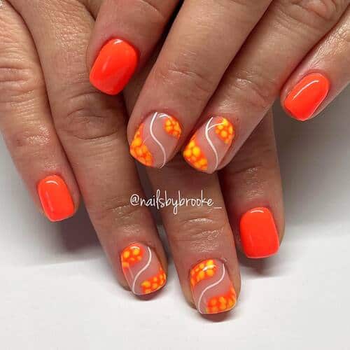 spring break nails