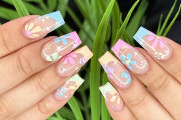 spring break nail ideas