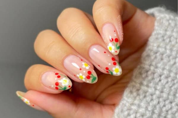 cute spring nails