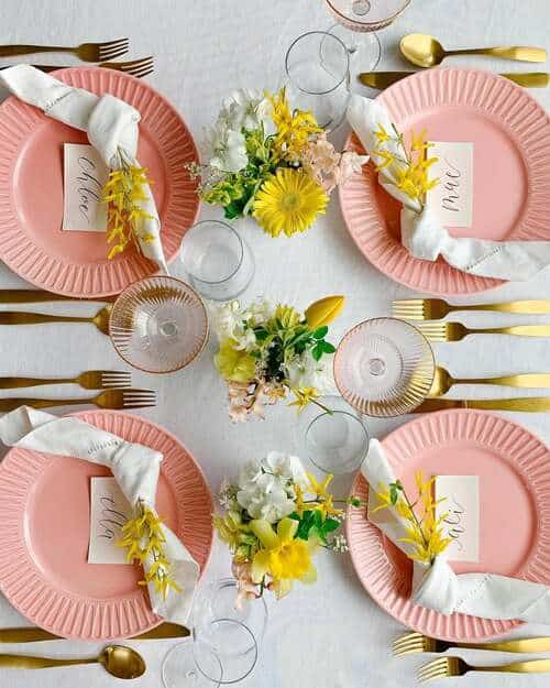 spring tablescapes