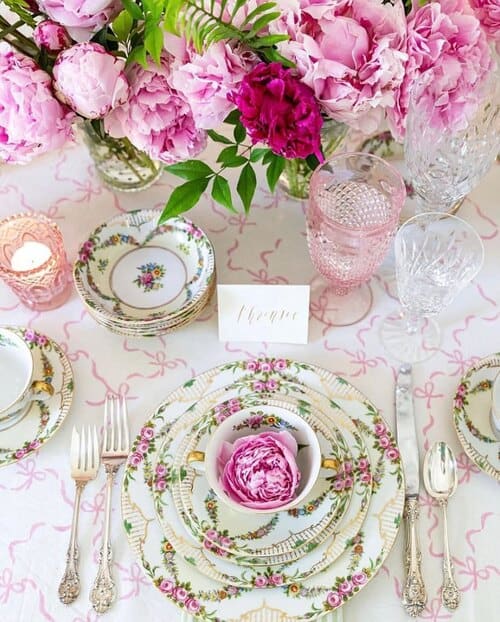 spring tablescapes