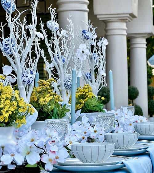 spring tablescapes