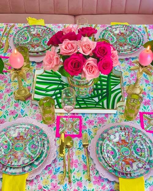 spring tablescapes