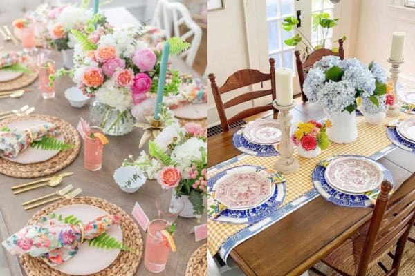 spring tablescapes