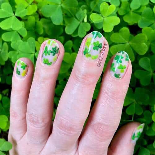 st patricks day nails