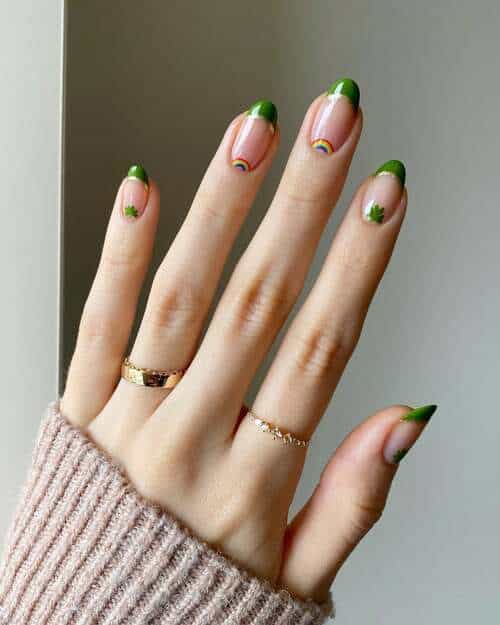 st patricks day nails