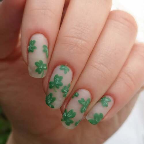 st patricks day nails