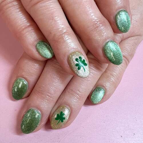 st patricks day nails