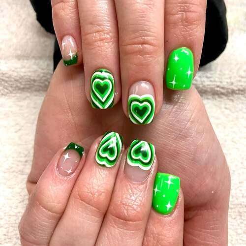 st patricks day nails