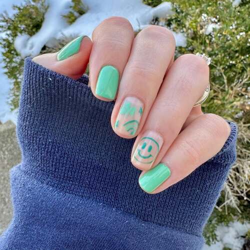 st patricks day nails