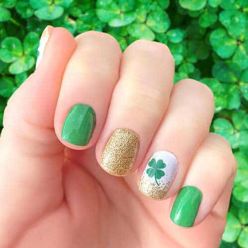 st patricks day nails