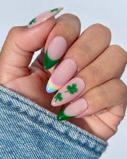 st patricks day nails