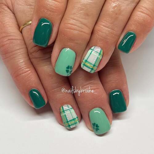 st patricks day nails