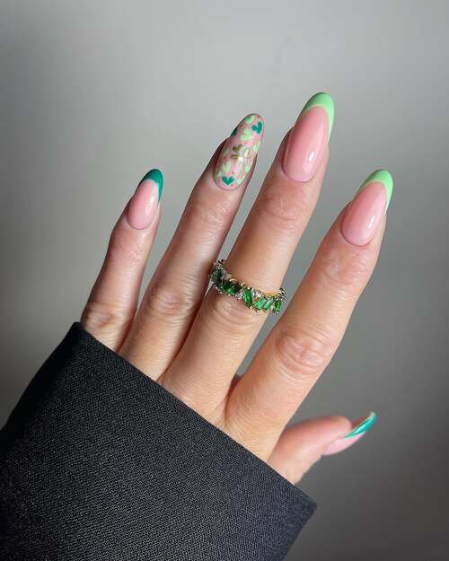 st patricks day nails