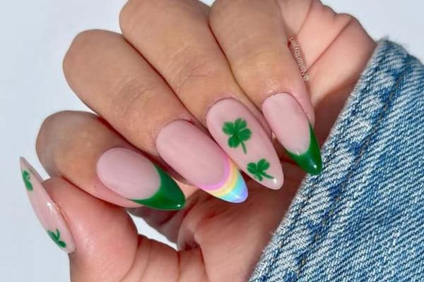 st patricks day nail designs